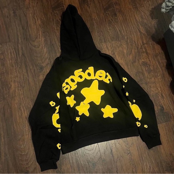 Black and Yellow Hoodie